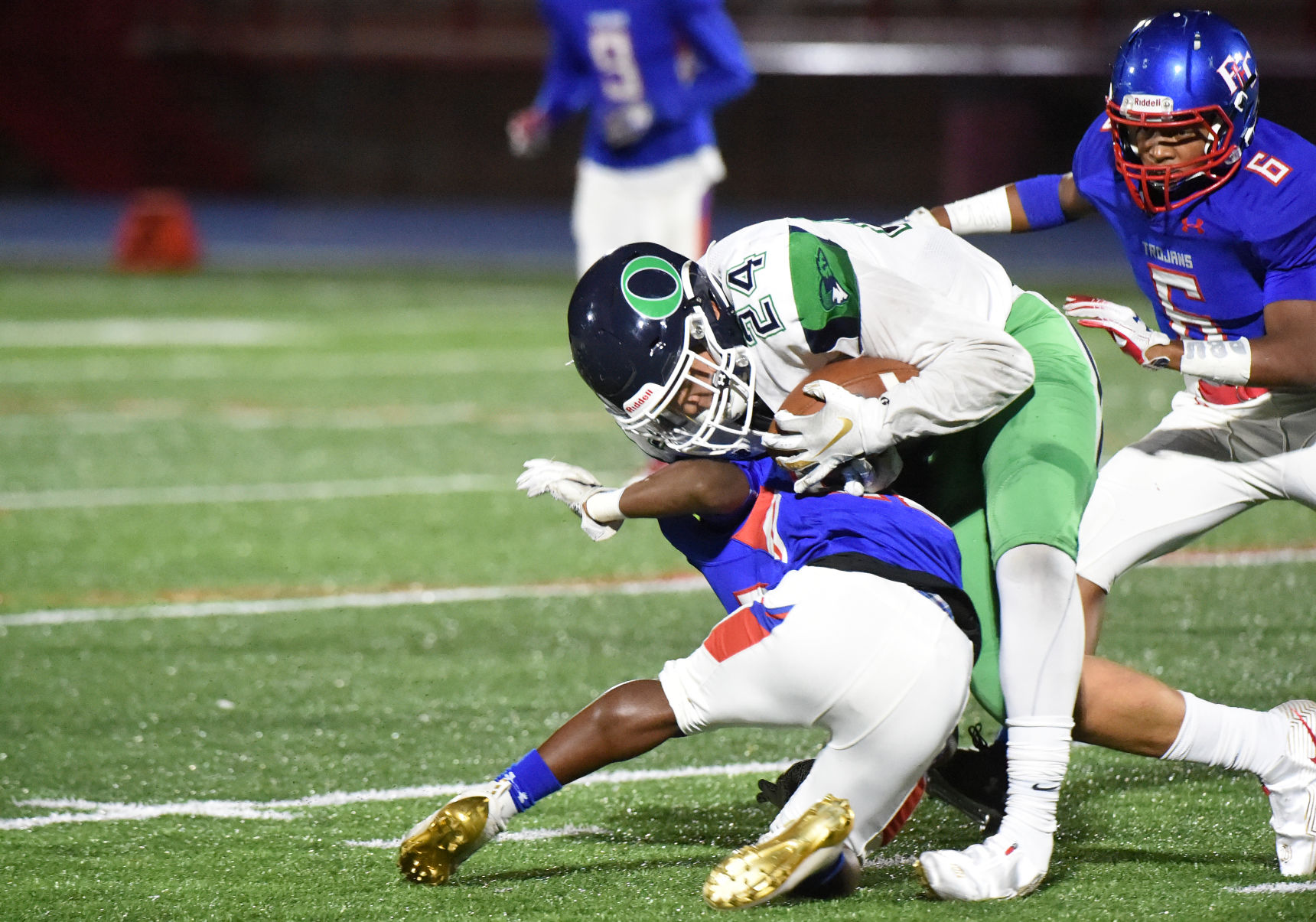 PHOTOS: Fountain-Fort Carson Trojans (21) Overland Trailblazers (29)